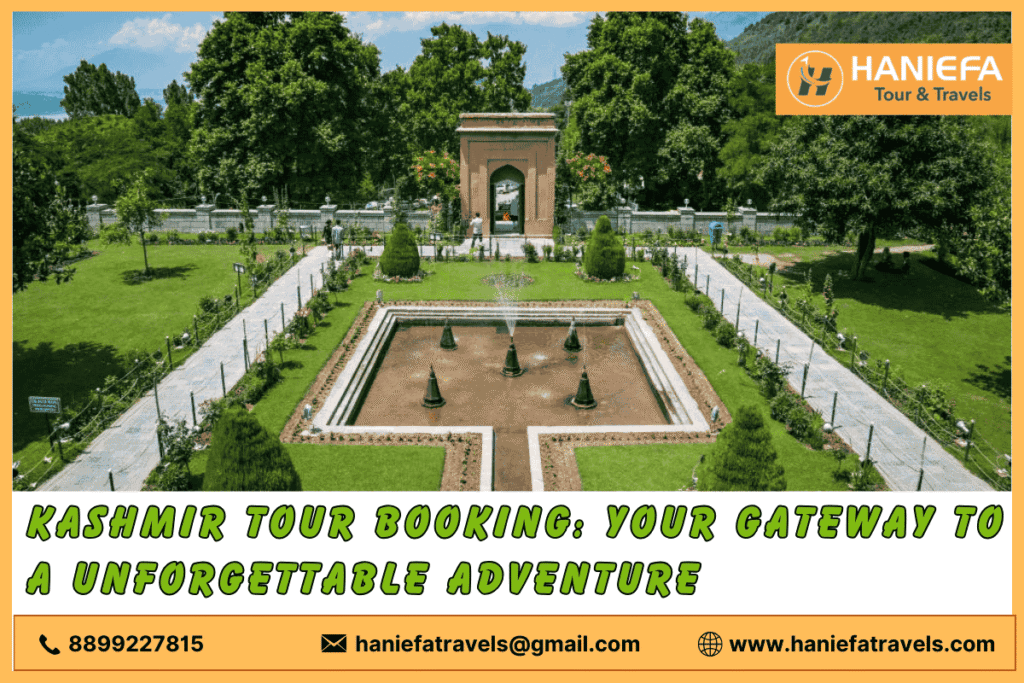 Travelers enjoying a shikara ride on Dal Lake "Kashmir tour booking services