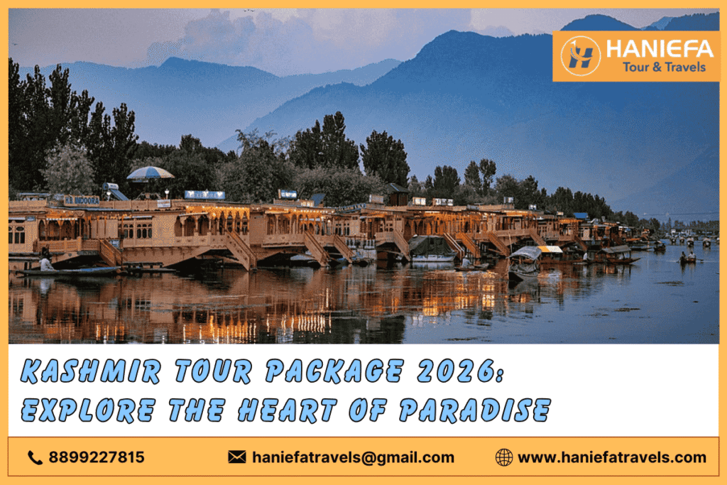 Kashmir tour package 2026