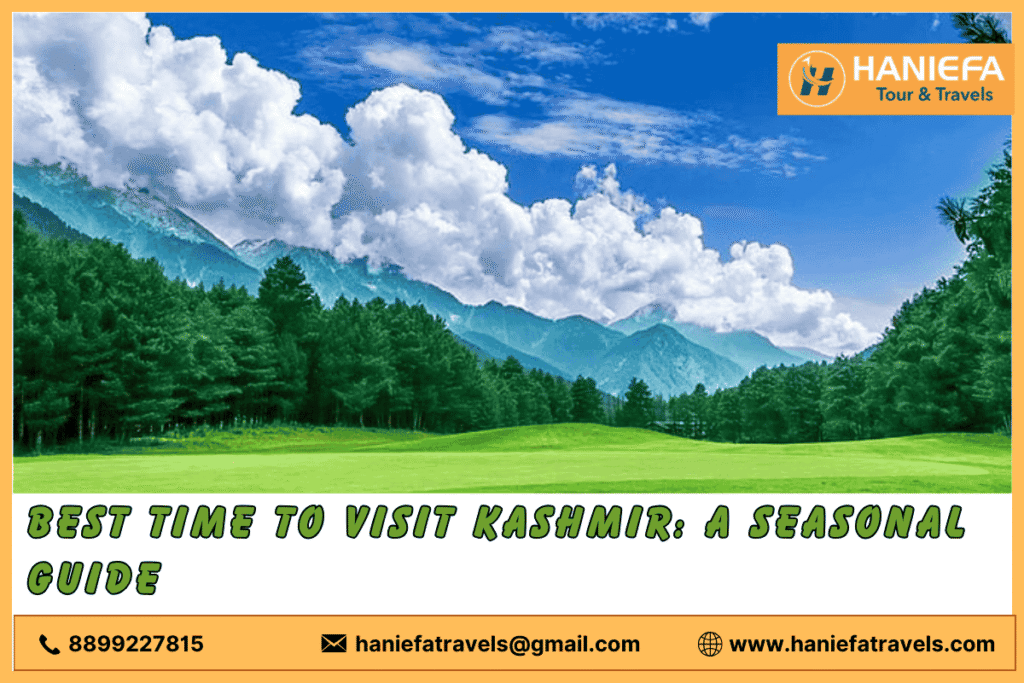 best time to visit kashmir