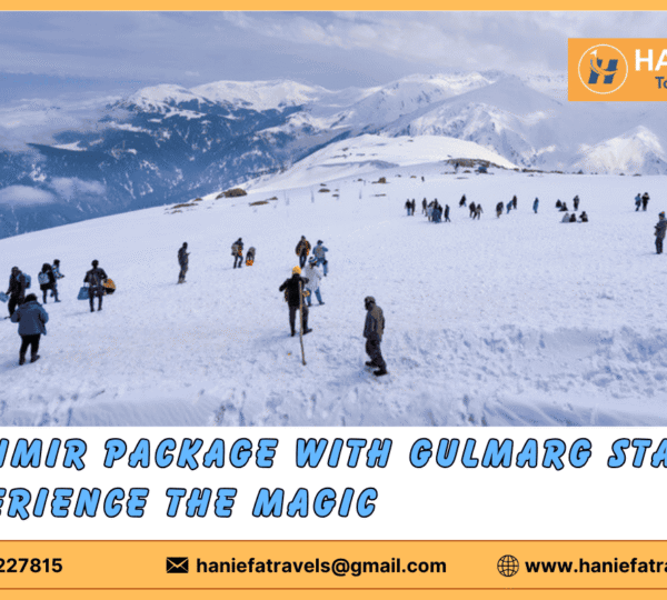 Kashmir package with Gulmarg stay