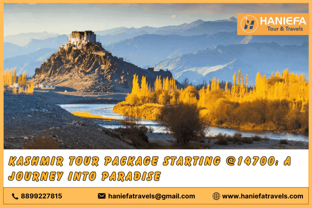 Kashmir tour package starting @14700