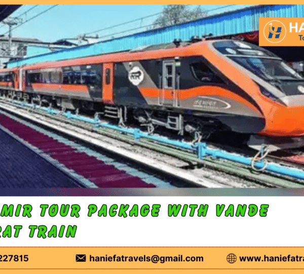 Kashmir tour package with Vande Bharat train
