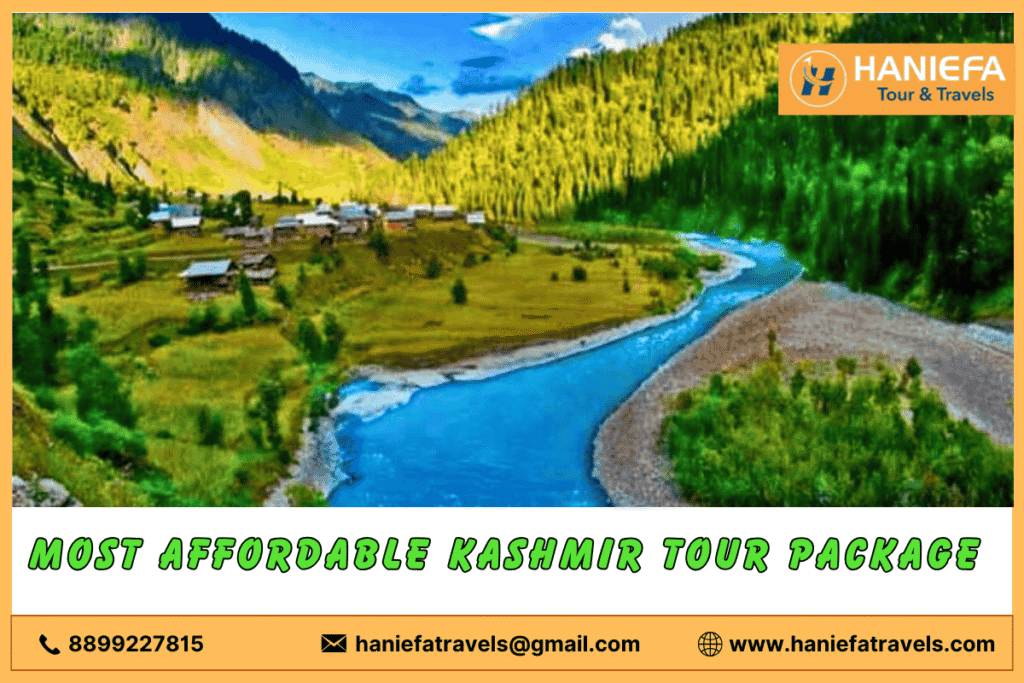 most affordable Kashmir tour package