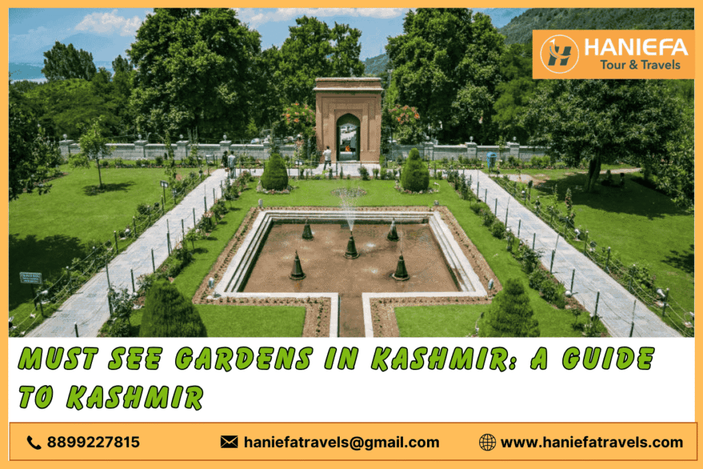 must see gardens in Kashmir