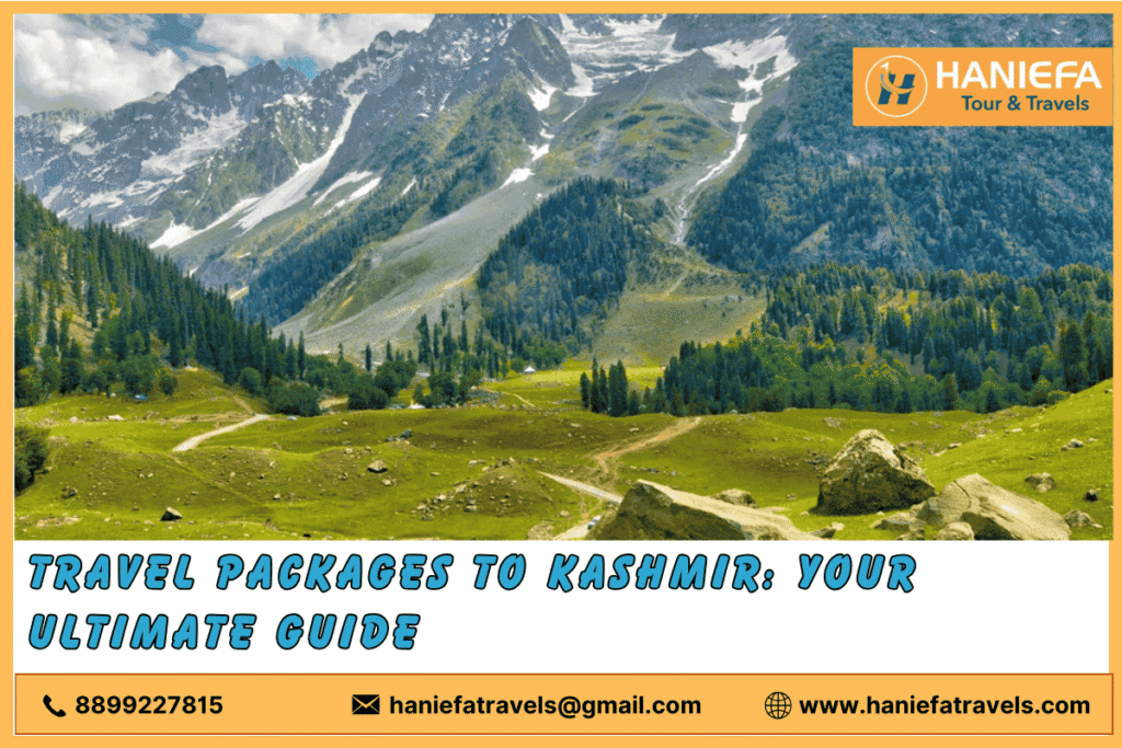Travel packages to Kashmir