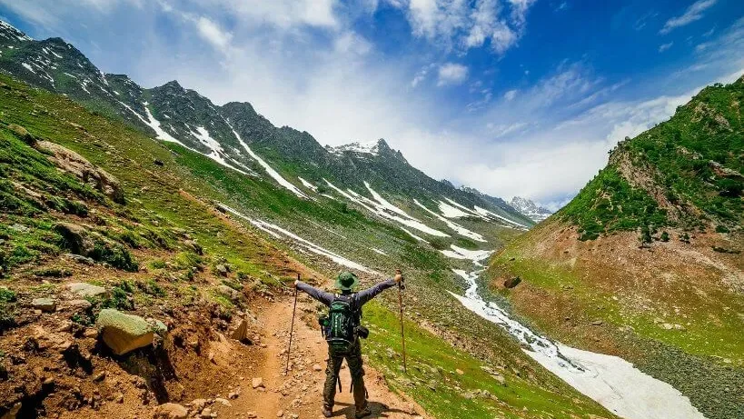 Adventure trekking in Kashmir