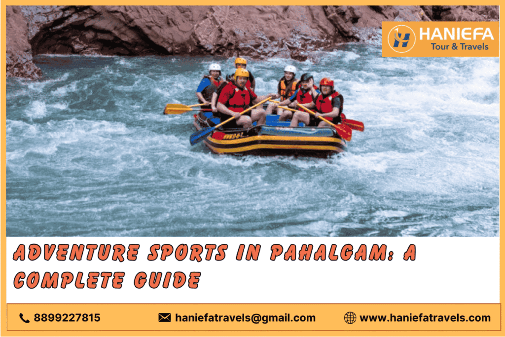 Adventure sports in Pahalgam