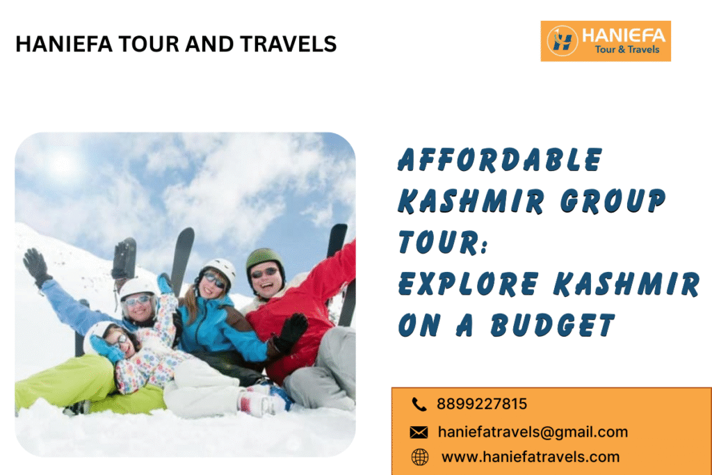 Affordable Kashmir group tour