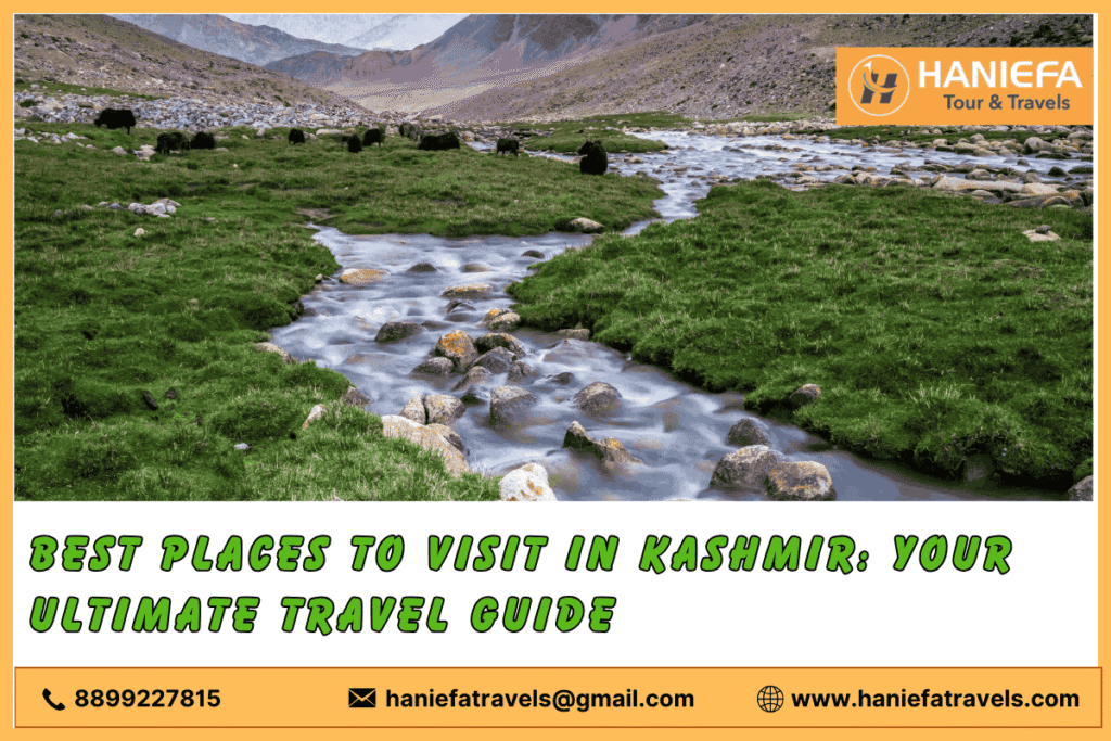 Top destinations in Kashmir