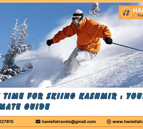 Best time for skiing Kashmir