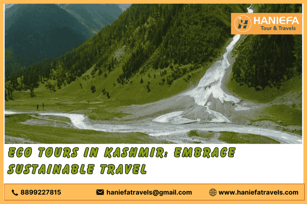 Sustainable tourism in Kashmir Eco-friendly travel experiences Nature tours in Kashmir Wildlife and eco tours Cultural eco tours in Kashmir Responsible travel in Kashmir Eco trekking in Kashmir Community-based tourism in Kashmir Environmental conservation tours Green travel experiences in Kashmir