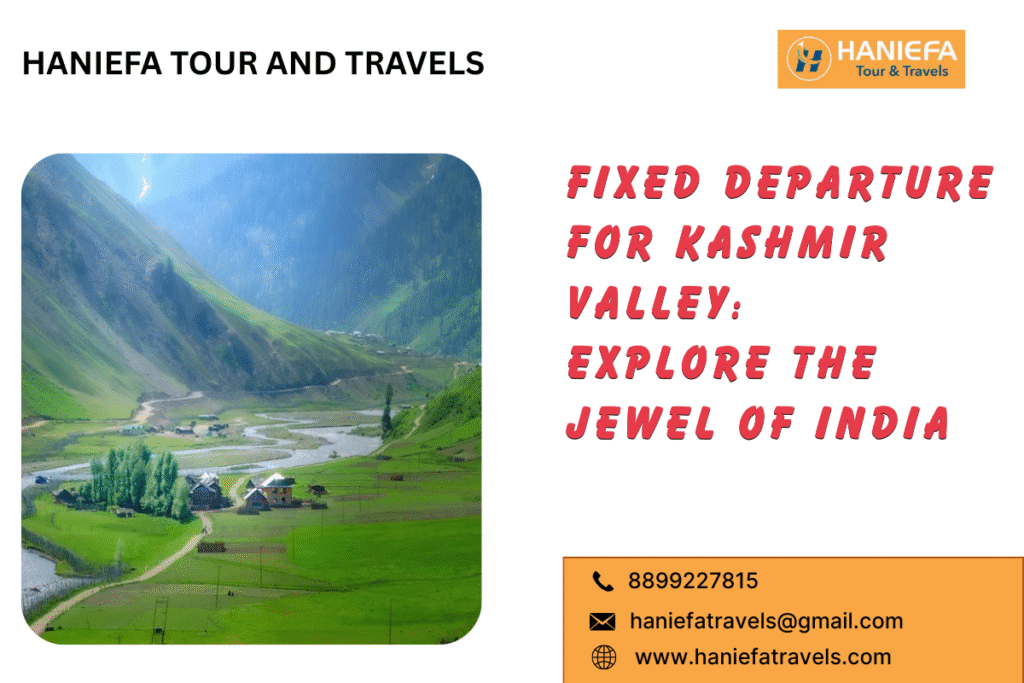Fixed departure for Kashmir valley