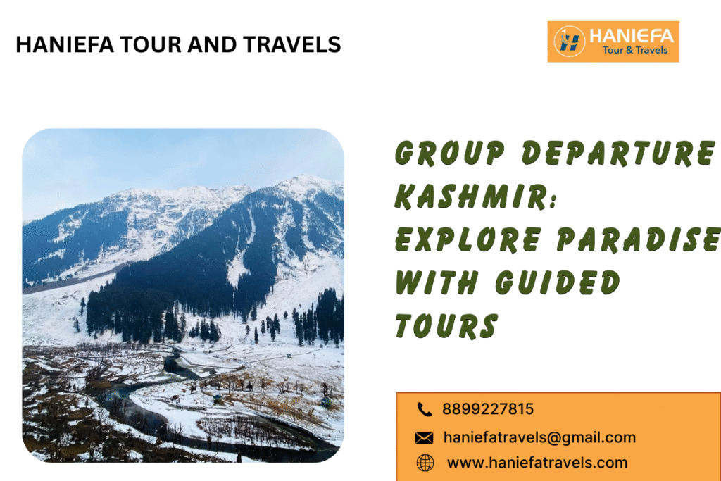 Group departure Kashmir