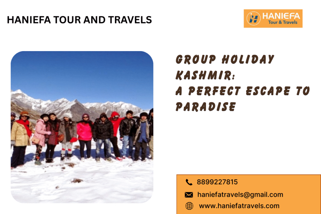 Group holiday Kashmir