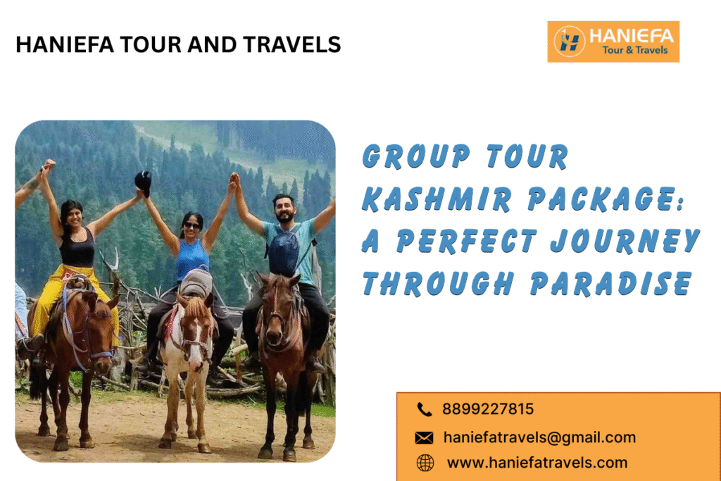 Group tour Kashmir package