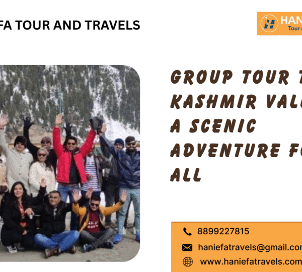 Group tour to Kashmir valley
