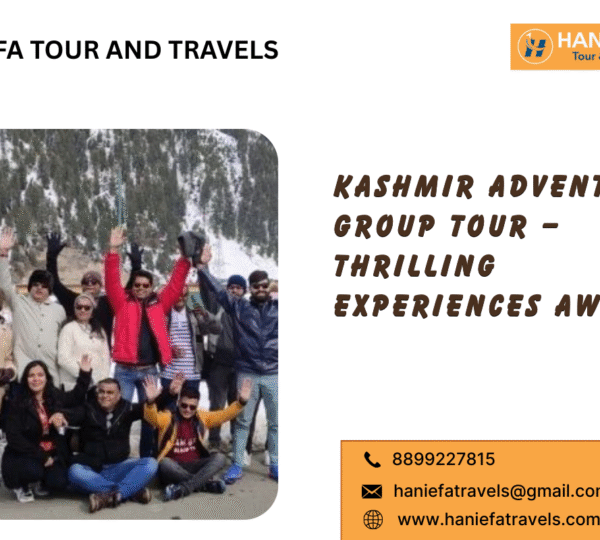 Kashmir adventure group tour