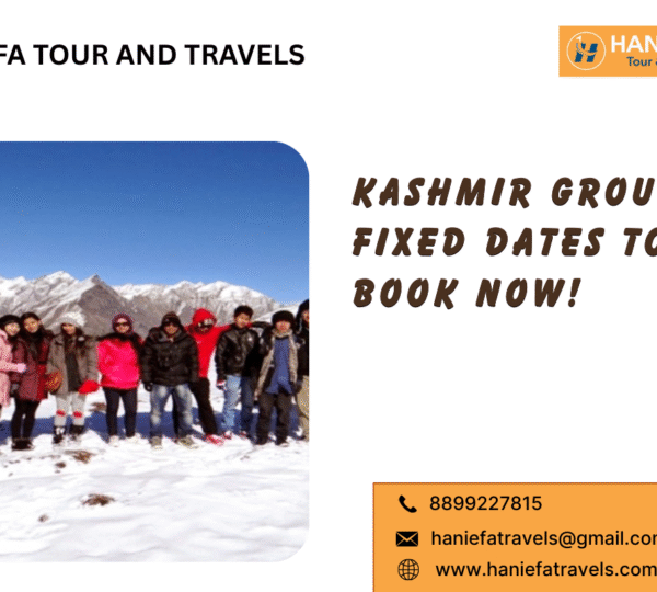 Kashmir group fixed dates