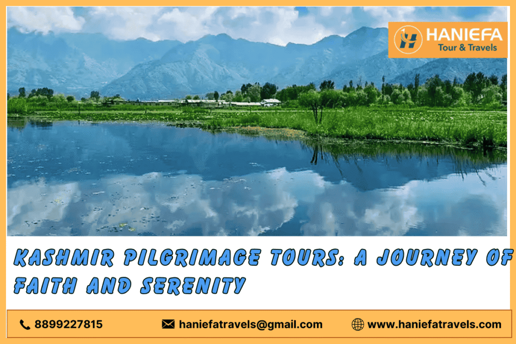 Kashmir pilgrimage tour packages Spiritual journeys in Kashmir Amarnath pilgrimage tours Vaishno Devi tour itineraries Kashmir sacred site tours Pilgrimage trips to Kashmir Cultural pilgrimage in Kashmir Kashmir religious tours Kashmir temple pilgrimage Adventure pilgrimage tours Kashmir