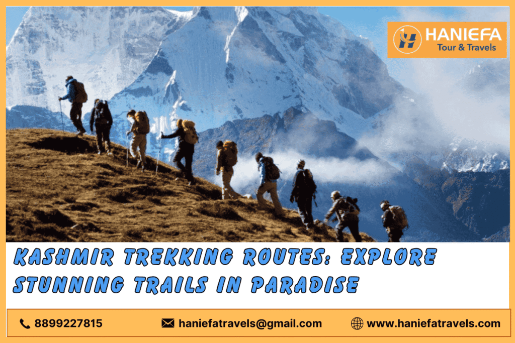 "Kashmir Trekking Routes" Kashmir trekking routes best trekking routes in Kashmir popular Kashmir trekking trails trekking in Kashmir Kashmir trekking guide Great Lakes trek Kashmir Amarnath Yatra trek Kolahoi Glacier trek Tarsar Marsar trek adventure trekking in Kashmir
