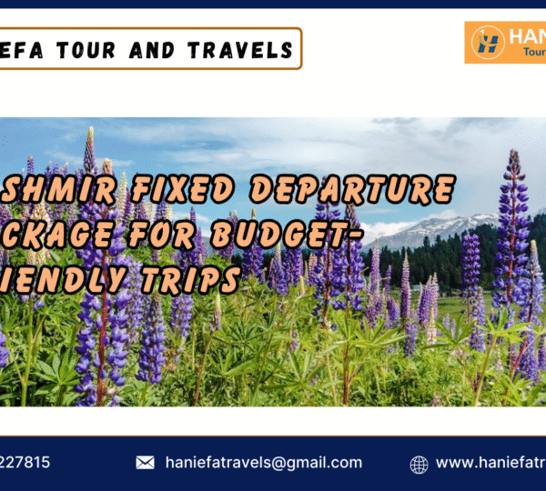 Kashmir fixed departure package