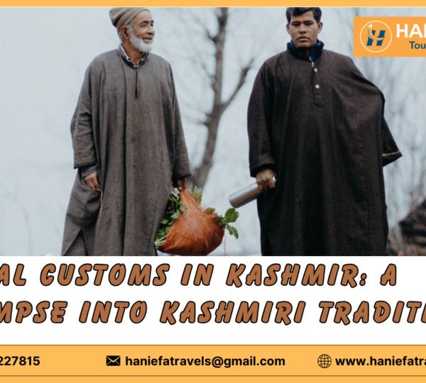 Local customs in Kashmir