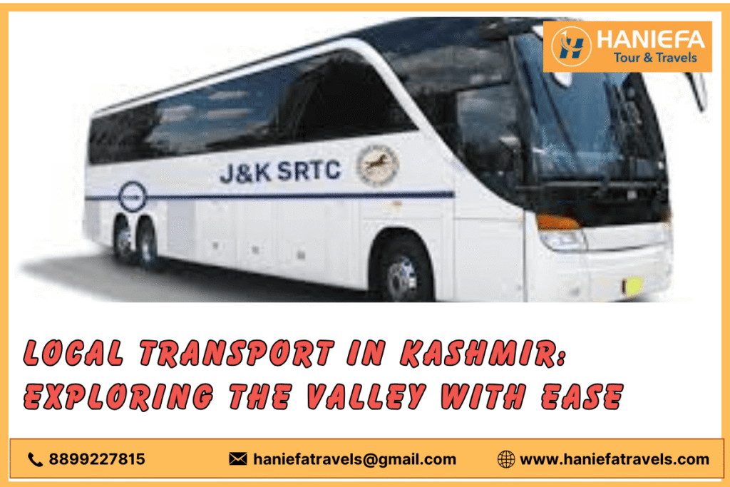 Local transport in Kashmir