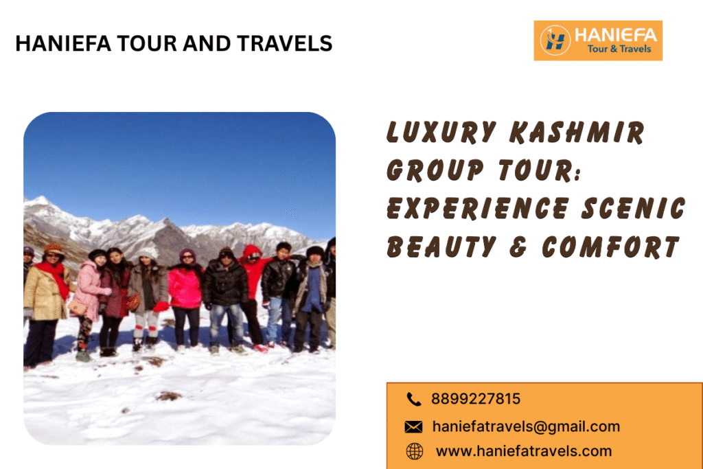 Luxury Kashmir group tour