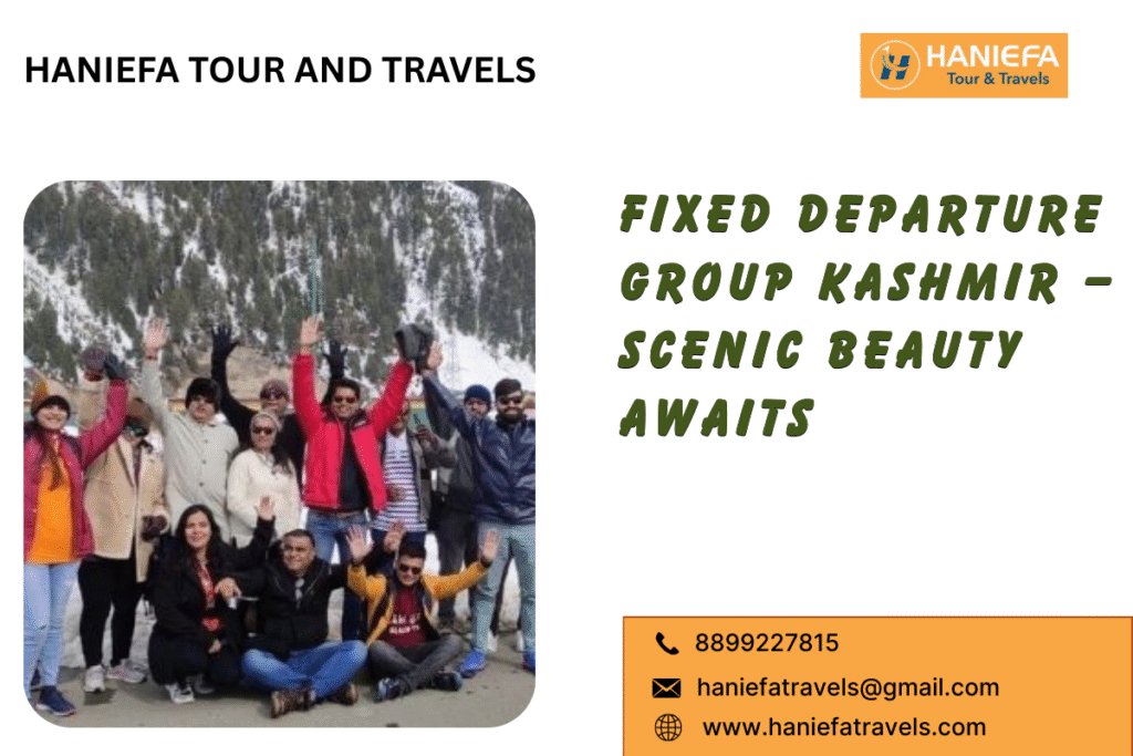 fixed departure group Kashmir