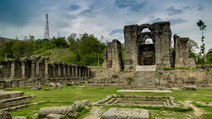 visiting historical sites in Kashmir