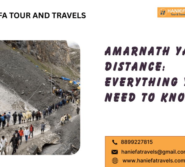 Amarnath Yatra distance