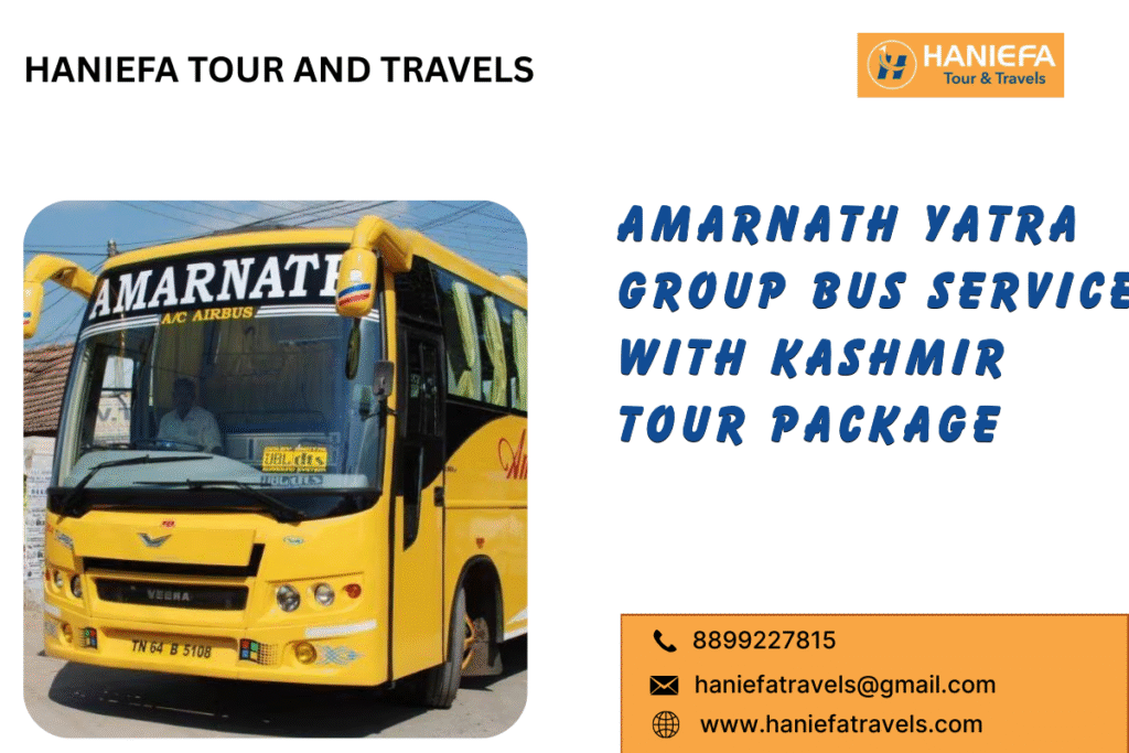 Amarnath Yatra group bus service