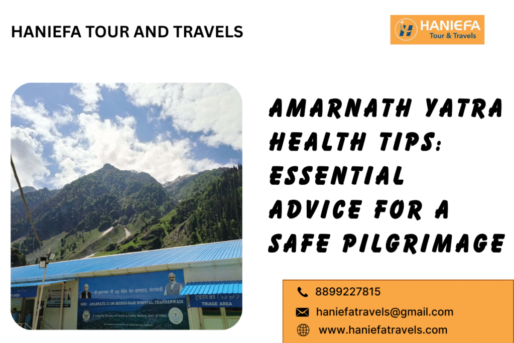 "Amarnath Yatra health tips"