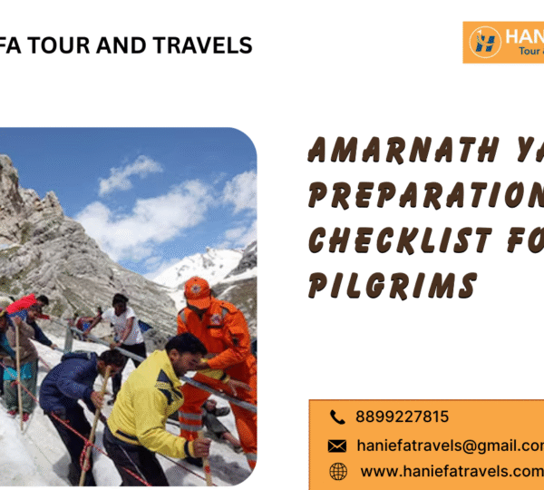 Amarnath Yatra preparation checklist