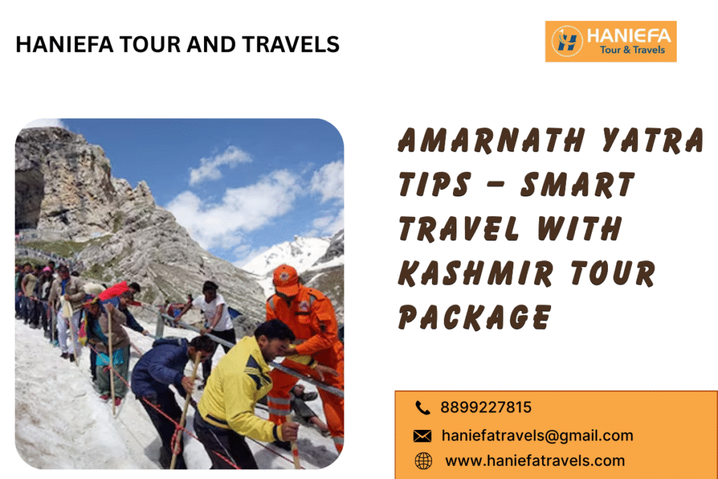 Amarnath Yatra tips