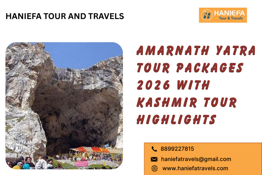 Amarnath Yatra tour packages