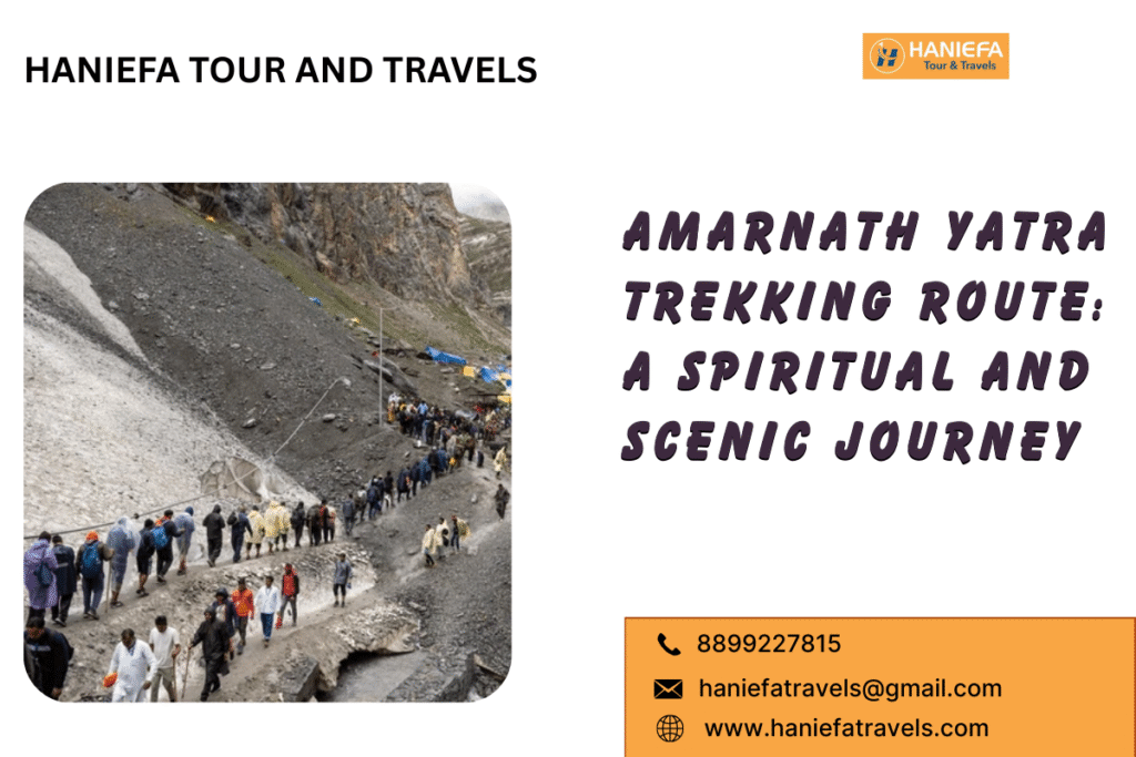 Amarnath Yatra trekking route