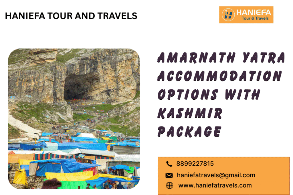 Amarnath Yatra accommodation options