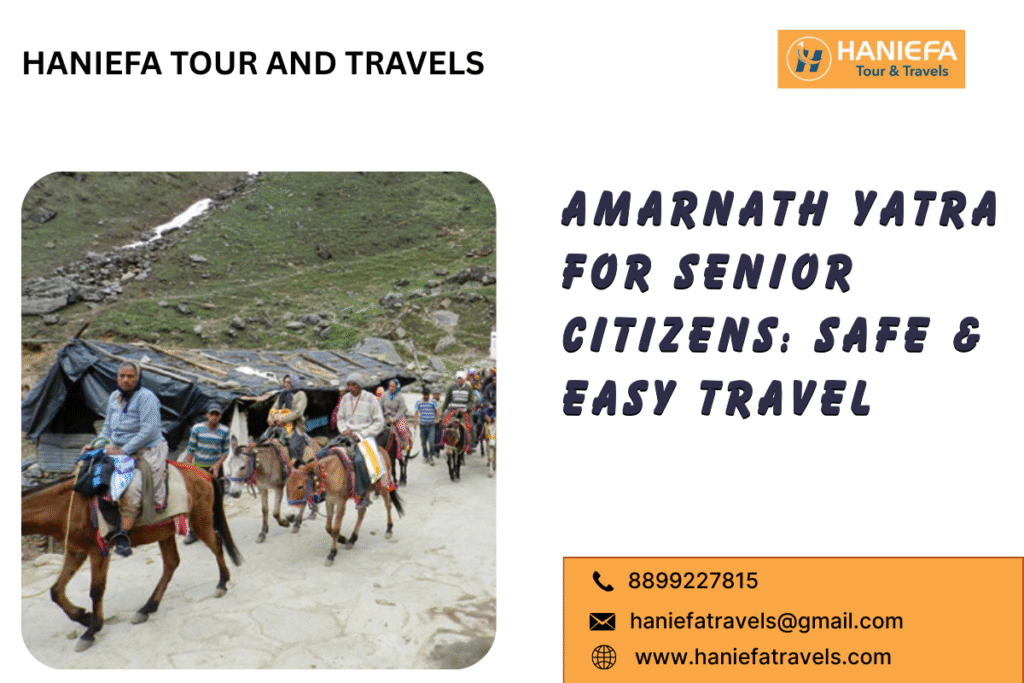 Amarnath Yatra for Senior Citizens
