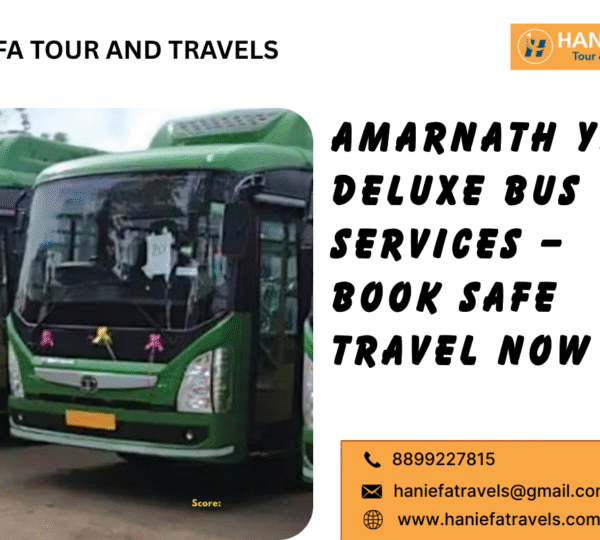 Amarnath Yatra deluxe bus services