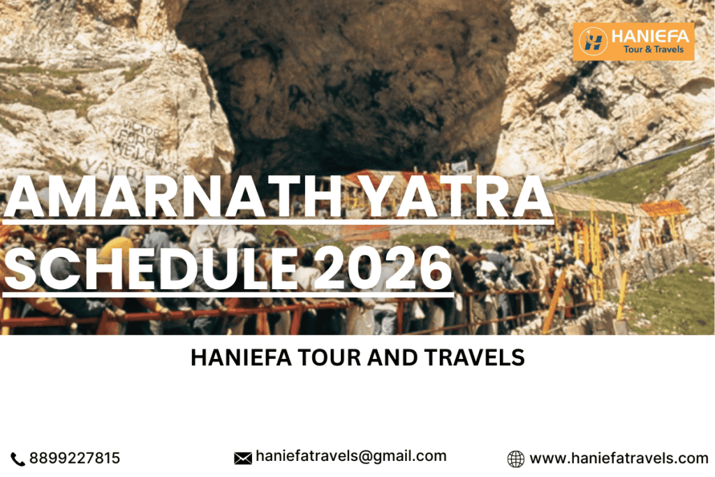 Amarnath Yatra schedule