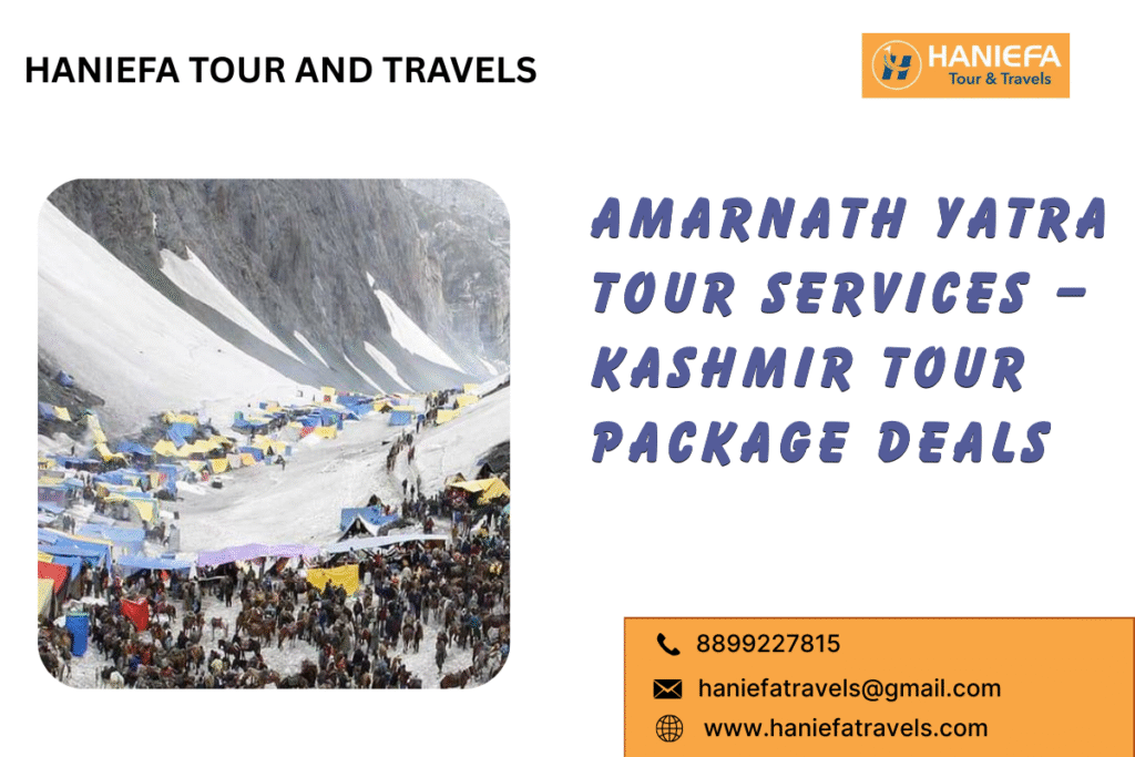 Amarnath Yatra tour services