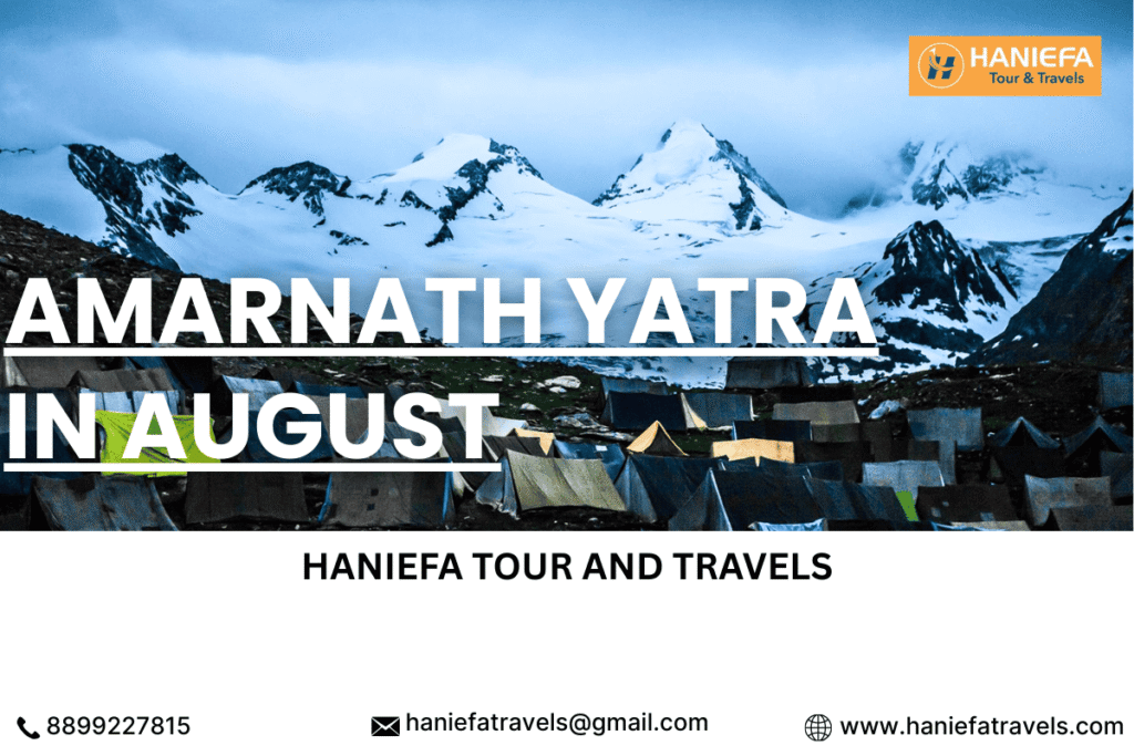 Amarnath Yatra in August