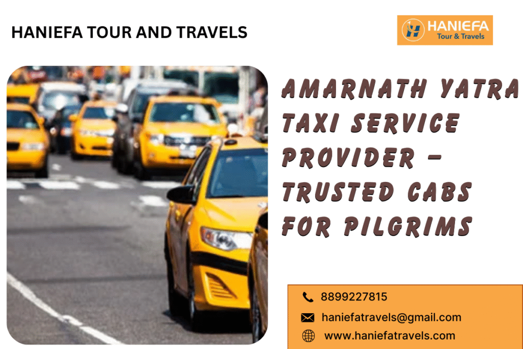 Amarnath Yatra taxi service provider