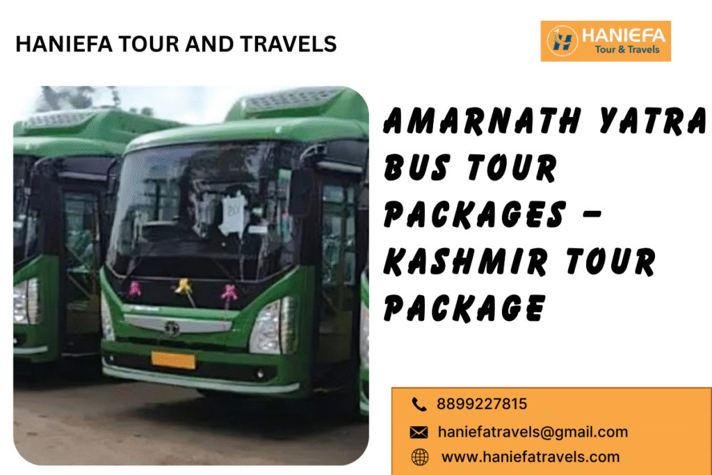 Amarnath Yatra bus tour packages