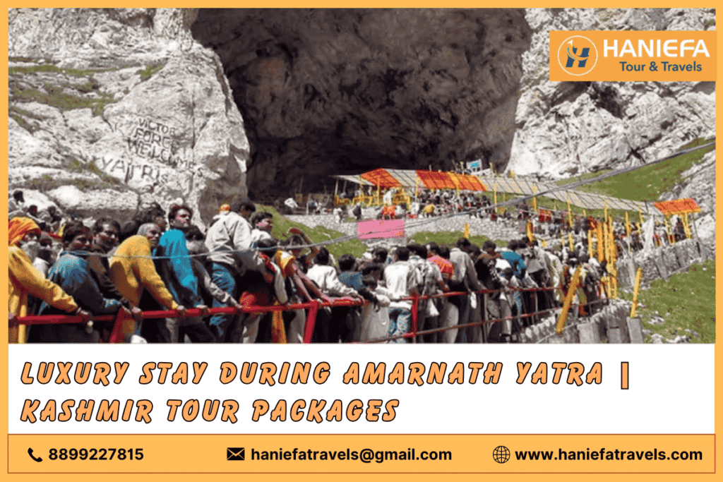luxury stay in Amarnath Yatra