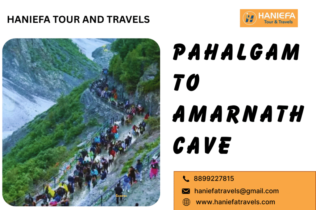Pahalgam to Amarnath cave