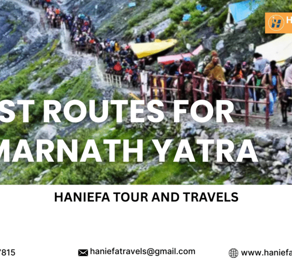 best route for Amarnath Yatra
