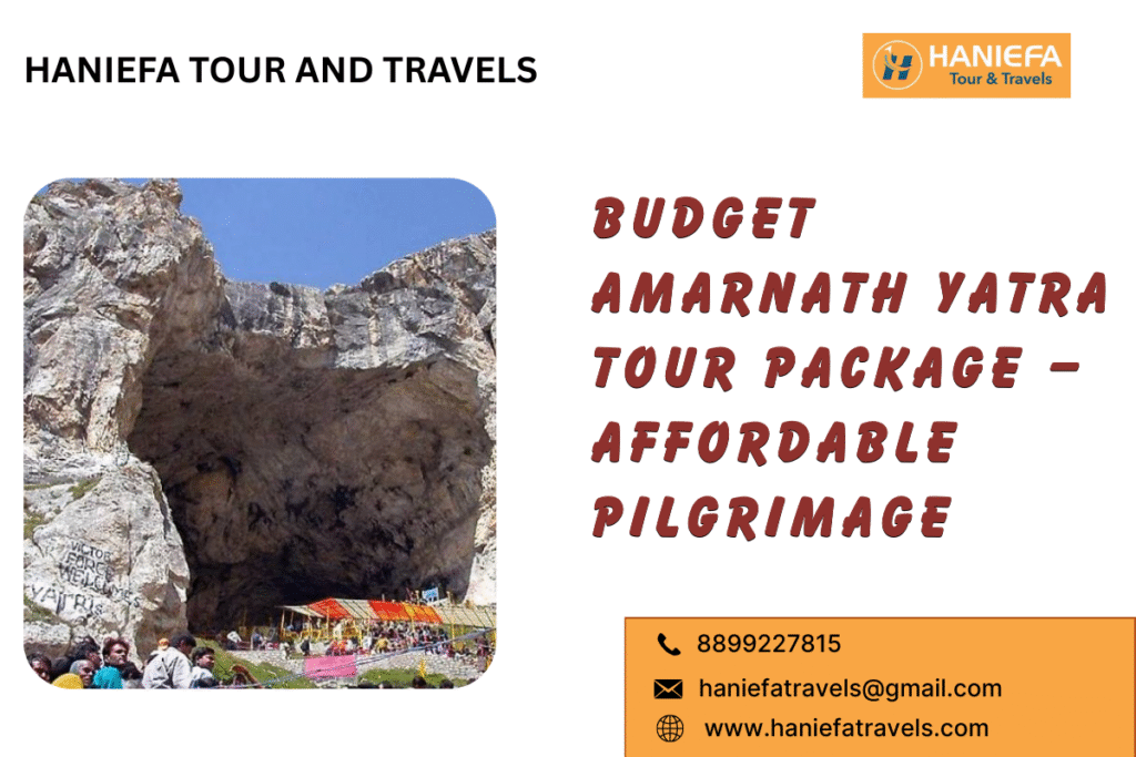 Budget Amarnath Yatra tour package