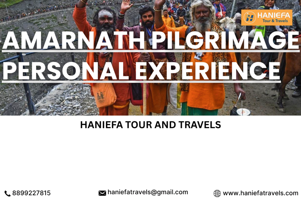 Amarnath pilgrimage personal experience